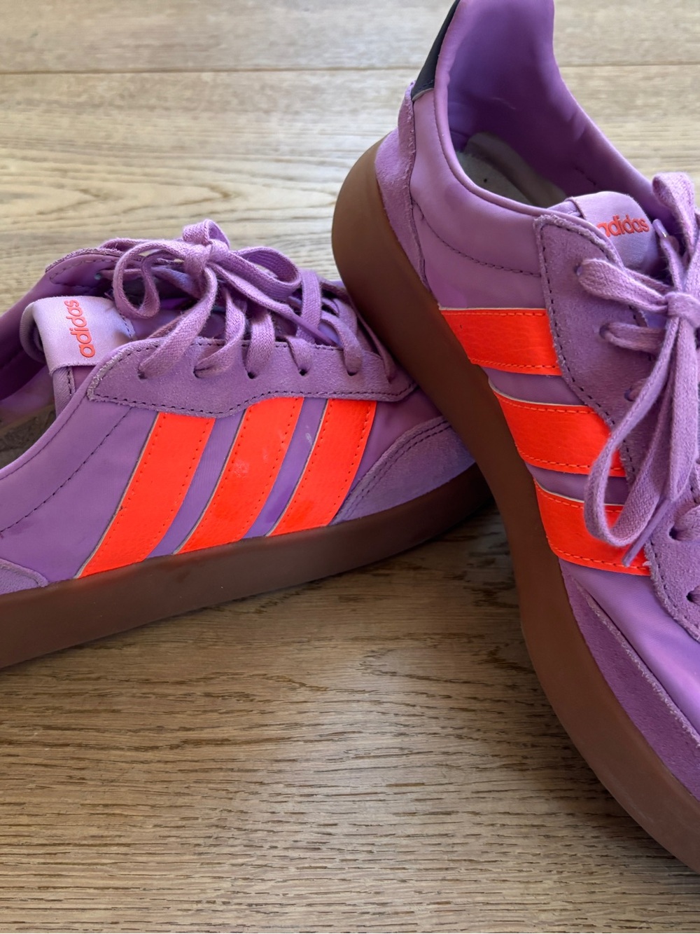 Adidas Barreda Decode Sneakers JR3543 Purple/Impact Orange/Aurora Plum